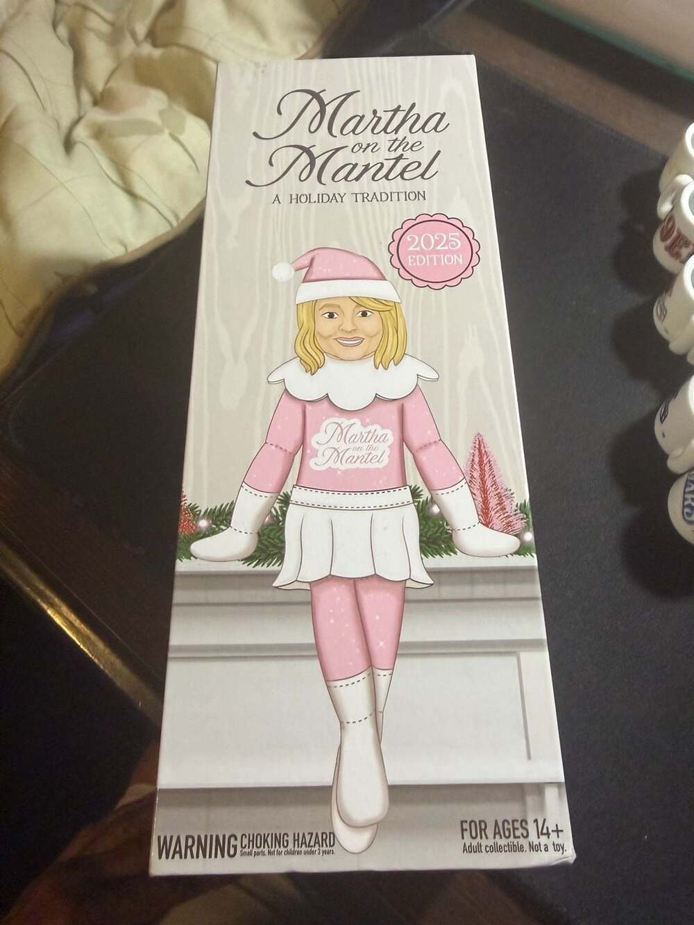 CultureFly Martha Stewart Martha on the Mantel 2025 Edition Holiday Doll